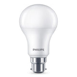 Philips 10W 1020lm A60 Warm White A Shape LED B22 Globe - 2 Pack