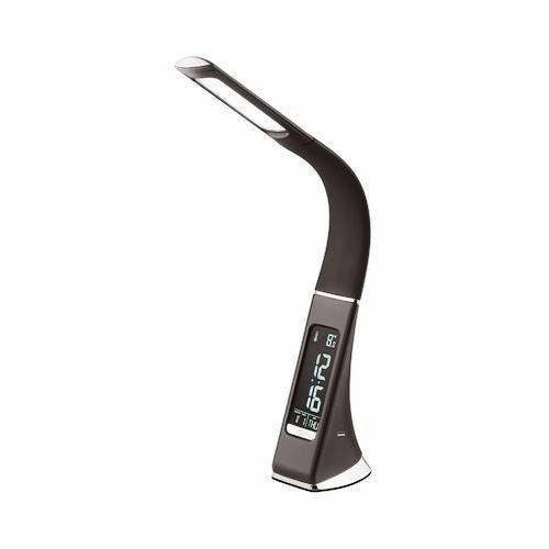 Verve Design Black Angus LED Desk Lamp With USB Charging Port