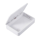 Phone UVC Steriliser with Wireless Charge - White