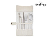 Reusable Cutlery 7 Piece Set - Black/White/Multi-Color/Gold