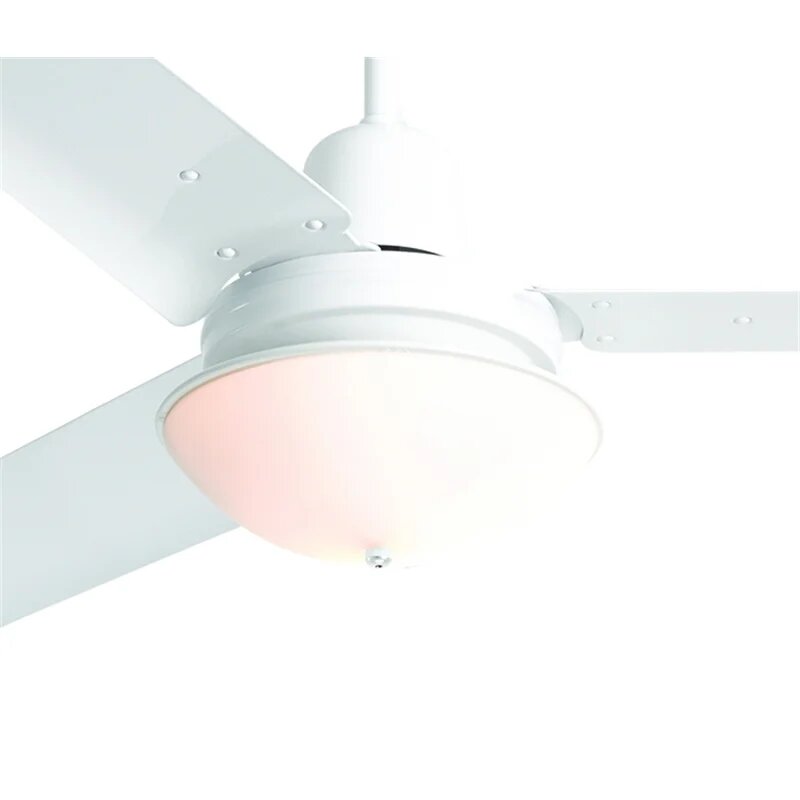 HPM 245 x 90mm White Oyster Light - Suits HPM Ceiling Fans - TheITmart