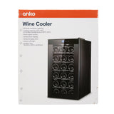 Anko Wine Cooler - 18 Bottle Maximum Capacity - TheITmart