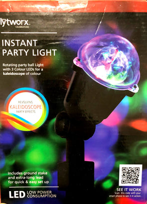 Lytworx 3 Multicolour LED Revolving Instant Party Light
