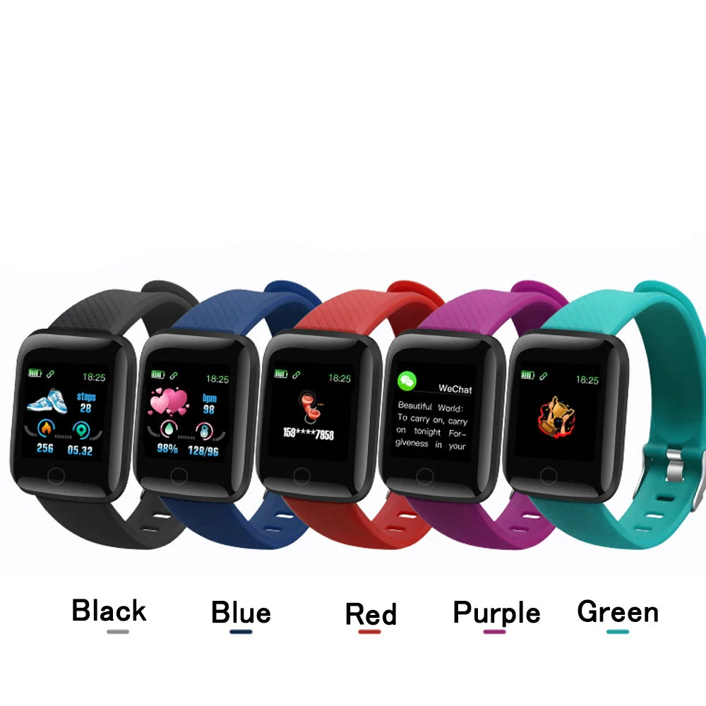 D13 Smart Watches Heart Rate 116 Plus Smart Touch Watch Wristband Sports Watches Smart Band Men Women Smartwatch For Android - TheITmart