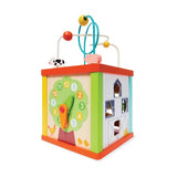 Anko Wooden Activity Cube Set - Multicolored