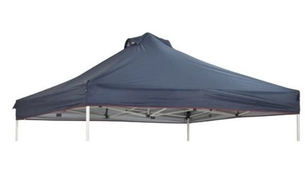 OZtrail 3 x 3m Gazebo Replacement Canopy- Blue / 150D Polyester Construction