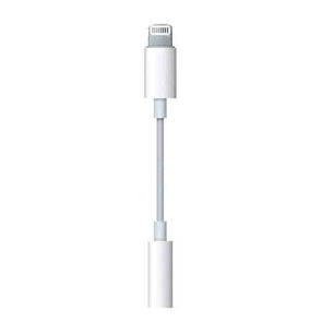 Apple Lightning to 3.5mm Headphone Jack Adapter - White