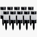 Click Village Solar LED Pathway Bollard - 10 Pack