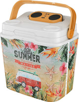 LIFE STORY SPEAKOOLER  29L TRAVEL COOLER WITH SPEAKERS - Green