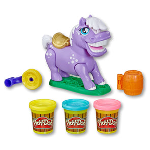 Play-Doh Animal Crew Naybelle Show Pony Farm Animal Playset