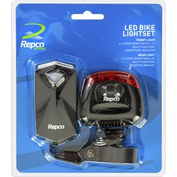 Repco LED Light Set 9 Bright LED 3 Modes with Batteries