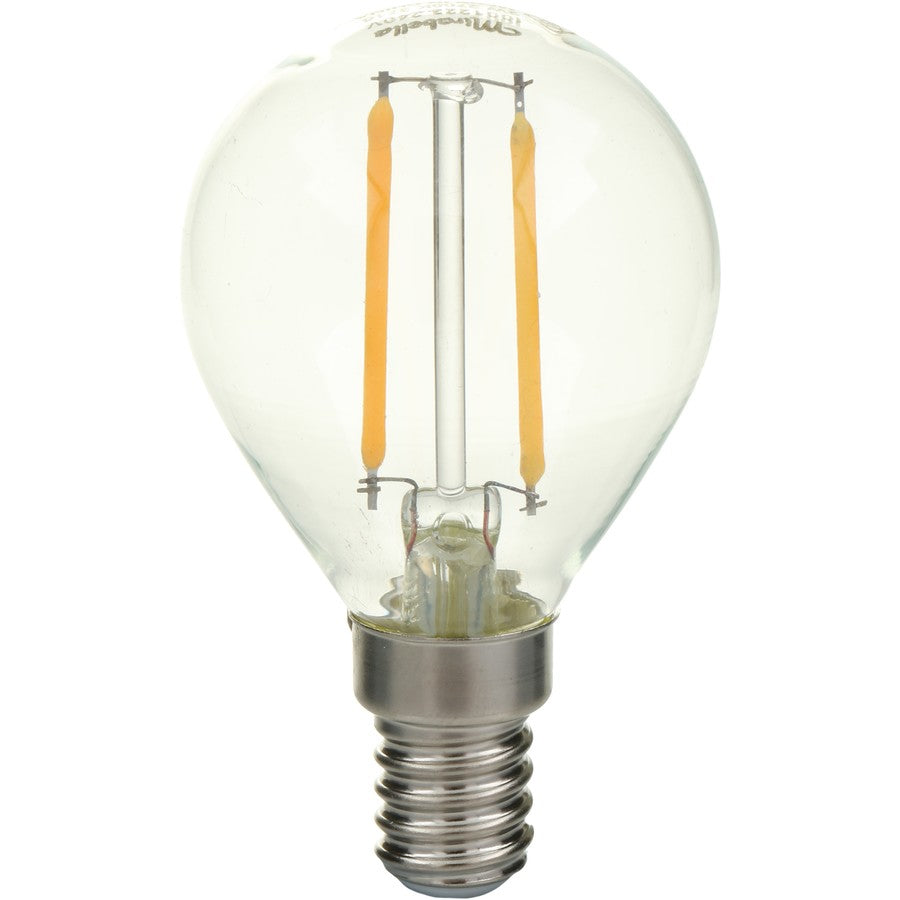 Mirabella LED SES Round 2W Warm White Globe - 2 Pack