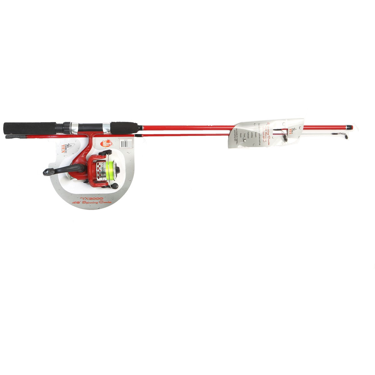 Force Ten Kids 4' Fishing Rod And Reel Combo - Assorted* - TheITmart