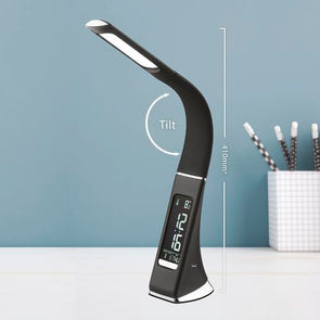 Verve Design Black Angus LED Desk Lamp With USB Charging Port