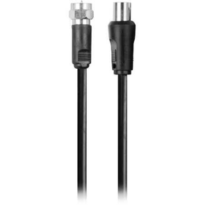 Crest Antenna Cable Dual Shield Male to F Connector 2m