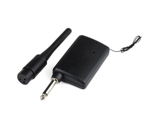 2 in 1 Handheld Microphone Mic Receiver System Wired or Wireless