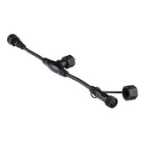Brilliant Lighting 10cm 2-Pin 3 Way DIY Plug-In Garden Light Splitter - TheITmart