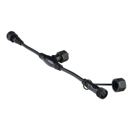 Brilliant Lighting 10cm 2-Pin 3 Way DIY Plug-In Garden Light Splitter - TheITmart