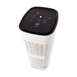 White Medium Tower Air Purifier/ HEPA Filter/ 7.2m Square Coverage