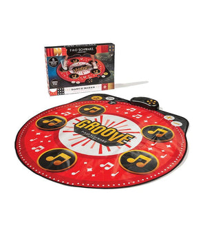 FAO Schwarz - Toy Dance Mixer Rhythm Step Playmat /5 Dace Tracks/ Suitable for 3+ yrs