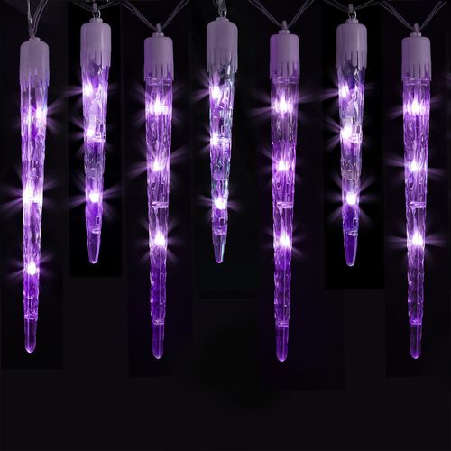 Lytworx Smart Giant Icicle Lights 24 Pack with Built-in Smart Chip