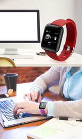 D13 Smart Watches Heart Rate 116 Plus Smart Touch Watch Wristband Sports Watches Smart Band Men Women Smartwatch For Android - TheITmart