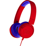 JBL Kids JR300 On Ear Headphones - Red - TheITmart