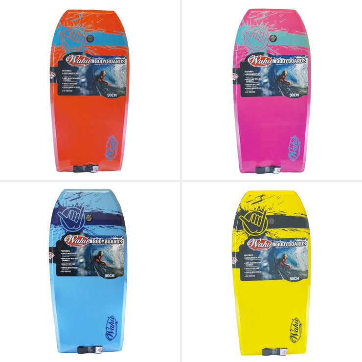 Wahu 90cm Bodyboard - Assorted*/UV Treated/ Extra Strength