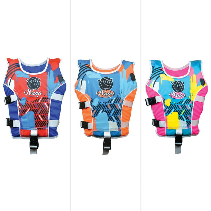 Wahu Swim Vest Small 15-25kg - Assorted*