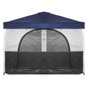 SlumberTrek 6 Person Gazebo Camping Tent / Water Resistant/Mesh Door & Windows
