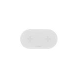 Cygnett TwoFold 20W Dual Wireless Desk Charger - White