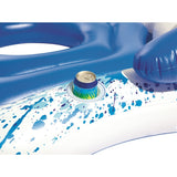 Bestway Island Lounge - White / with Heavy Duty Repair Patch - TheITmart