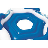 Bestway Island Lounge - White / with Heavy Duty Repair Patch - TheITmart