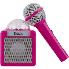 Vivitar iSing Bluetooth Speaker with Microphone - Pink