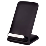 Laser Qi Two Coil Wireless Vertical Charger & Dock - Black - TheITmart