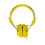 Laser Kids Stereo Headphones - Yellow - TheITmart