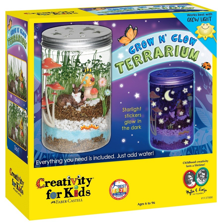 Creativity for Kids Grow N' Glow Terrarium