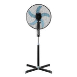 Mistral 40cm White / Black 5 Blade Pedestal Fan - TheITmart