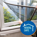 Permastik 1.2m x 1m Black Magnetic Insect Screen / Easy DIY installation