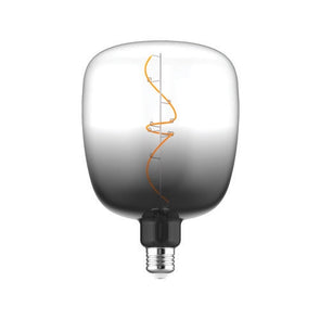Luce Bella Black Squat Vase E27 LED 130lm Warm White 5W Globe -16217