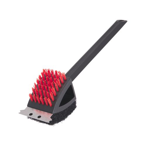 Jumbuck 3-In-1 BBQ Cleaning Tool Nylon Long Grill Brush