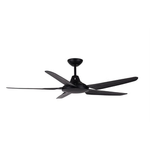 Mercator Gladis 135cm Black 5 Blade Ceiling Fan