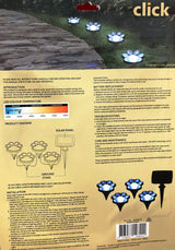 Click 4 Pack Bear Claw Solar LED Light