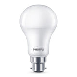 Philips 10W 1020lm A60 Cool Daylight A Shape LED B22 Globe - 2 Pack