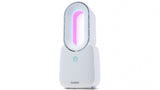 Goldair Bladeless Colour Changing Personal Desk Fan - White / 3 Speed Settings