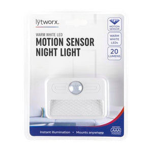 Lytworx Warm White LED Motion Sensor Night Light