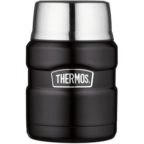Thermos Stainless King Food Jar 470mL - Black