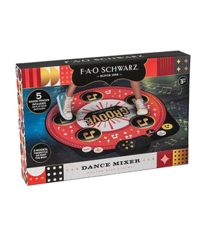 FAO Schwarz - Toy Dance Mixer Rhythm Step Playmat /5 Dace Tracks/ Suitable for 3+ yrs