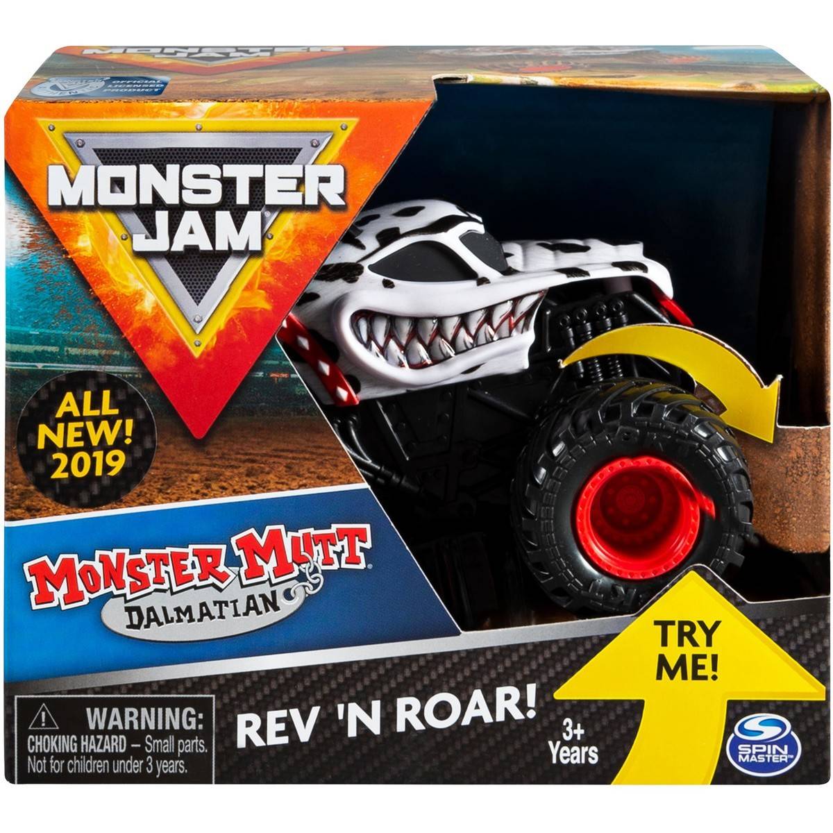 Monster Jam Rev N Roar - Assorted* / Powerful Internal Driving System