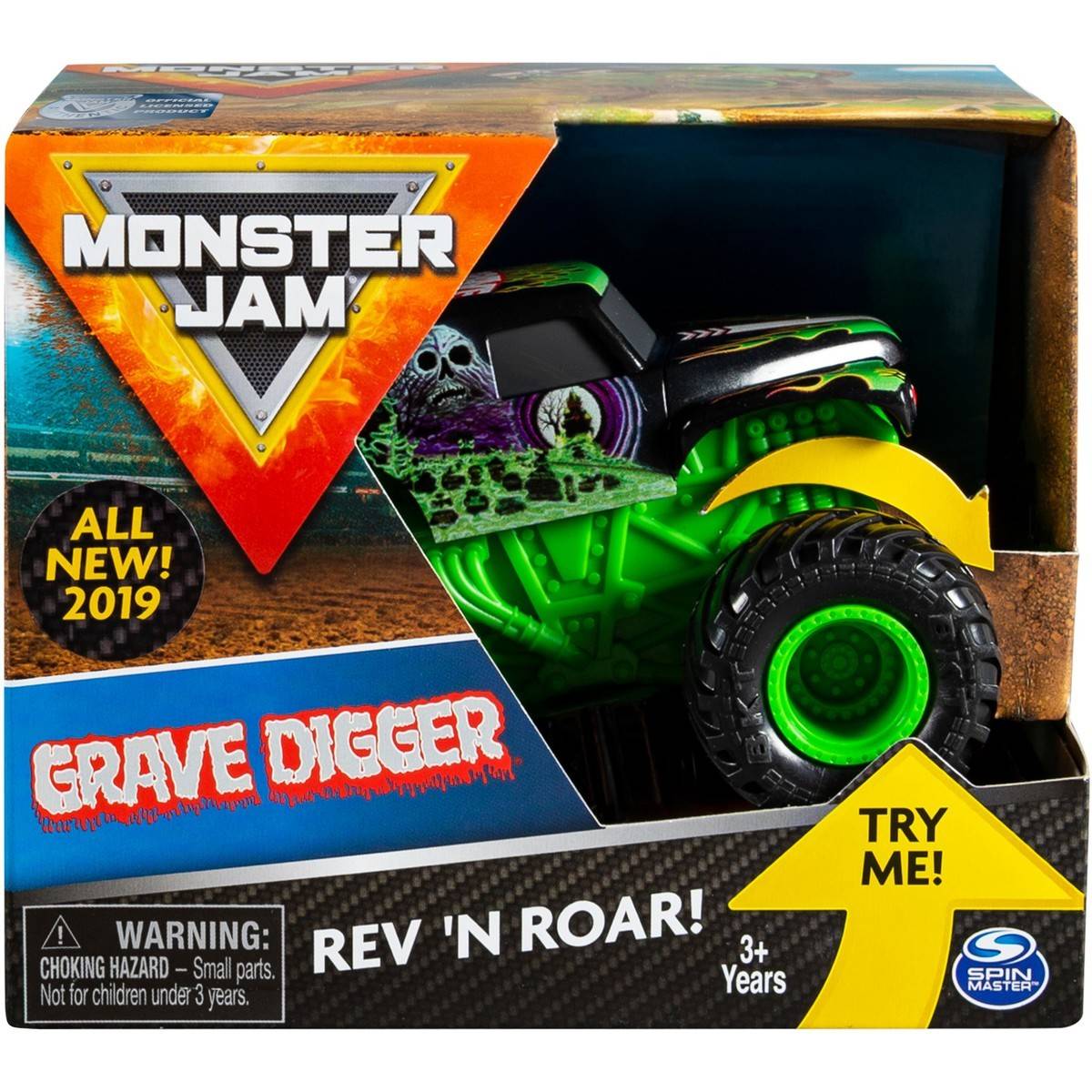 Monster Jam Rev N Roar - Assorted* / Powerful Internal Driving System